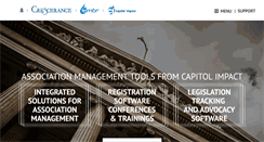 Desktop Screenshot of capitolimpact.com